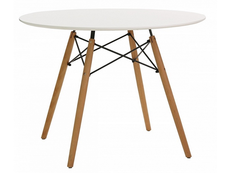 Купить дизайнерский круглый стол в Астрахани, стол SNOWDROP D100 | Мебельный салон Галеон Астрахань